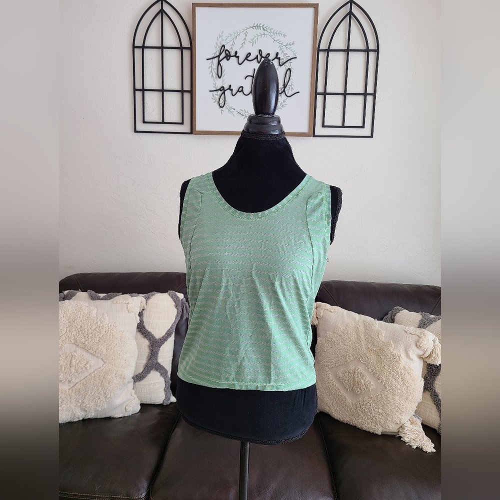 ZYIA Active Green Tie-back Tank‎ Size XL